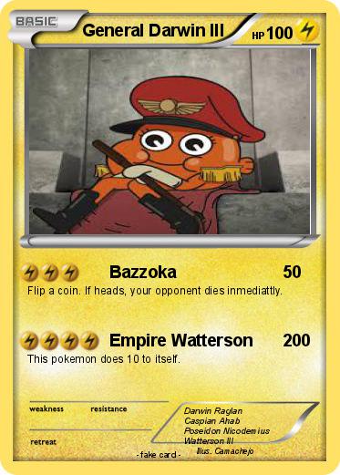 Pokemon General Darwin III