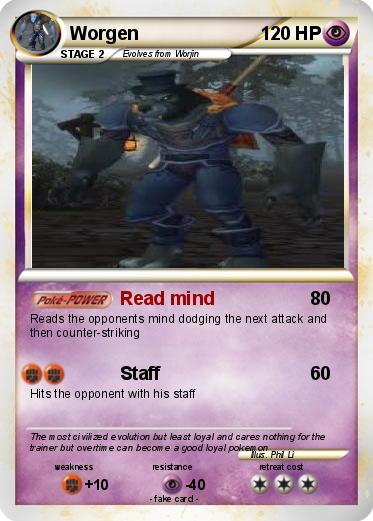 Pokemon Worgen