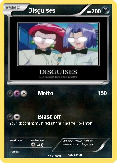 Pokemon Disguises