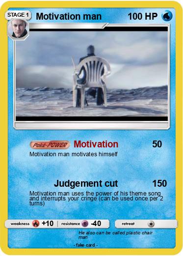 Pokemon Motivation man