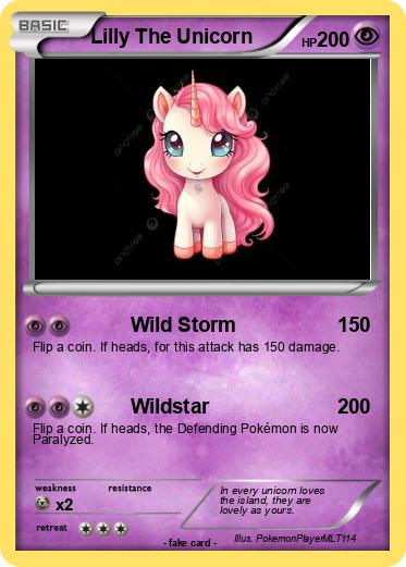 Pokemon Lilly The Unicorn