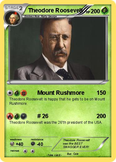 Pokemon Theodore Roosevelt