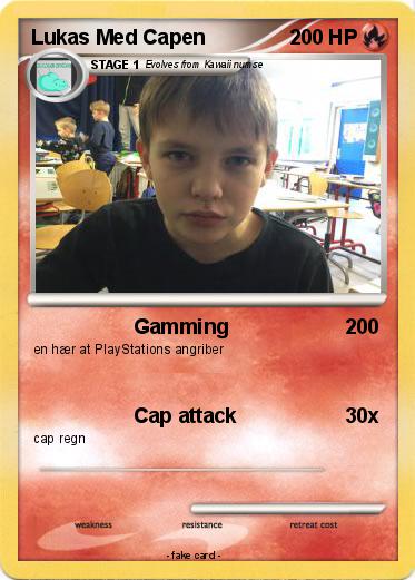 Pokemon Lukas Med Capen