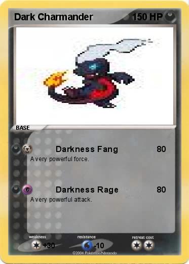 Pokemon Dark Charmander
