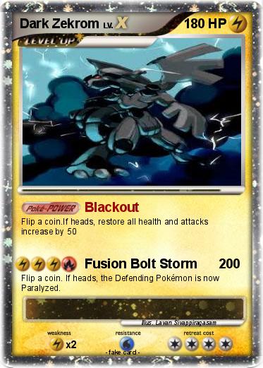 Pokemon Dark Zekrom