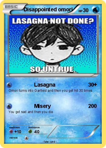 Pokemon Disappointed omori