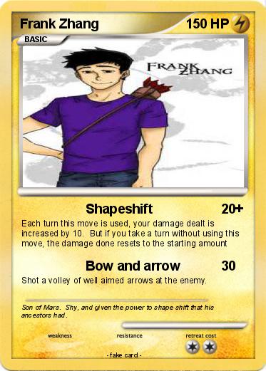 Pokemon Frank Zhang