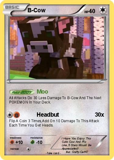 Pokemon B-Cow