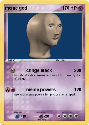 Pokemon meme god
