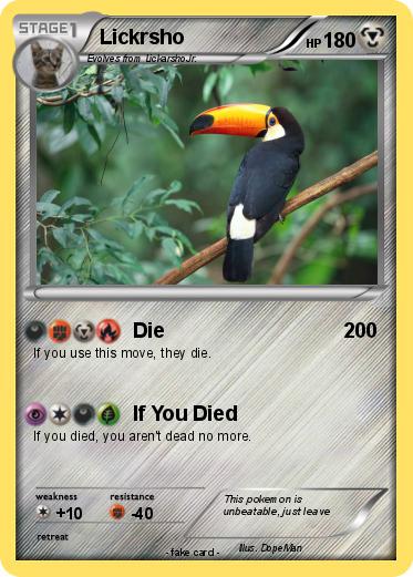 Pokemon Lickrsho