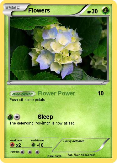 Pokemon Flowers