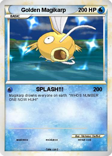 Pokemon Golden Magikarp