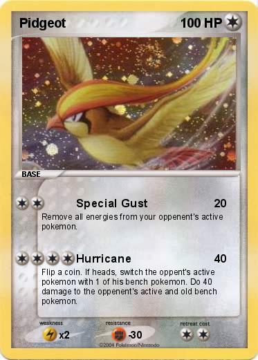 Pokemon Pidgeot