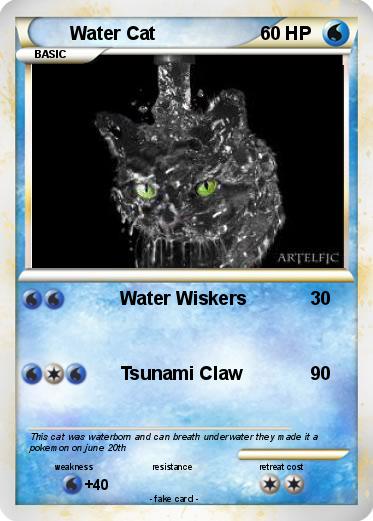 Pokemon Water Cat