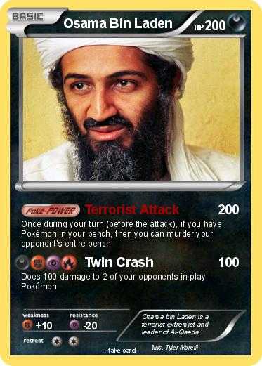 Pokemon Osama Bin Laden