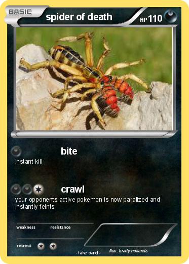 Pokemon spider of death