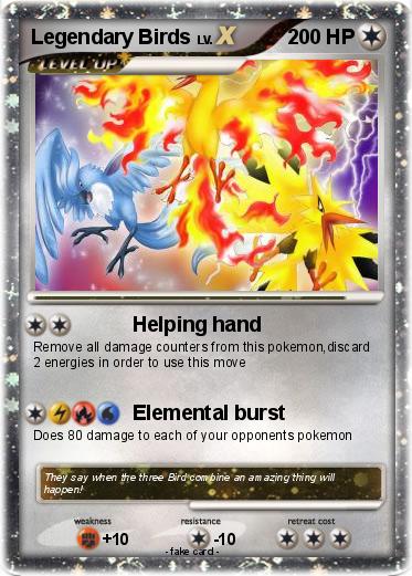 Pokemon Legendary Birds
