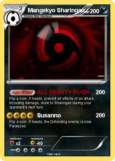 Pokemon Mangekyo Sharingan