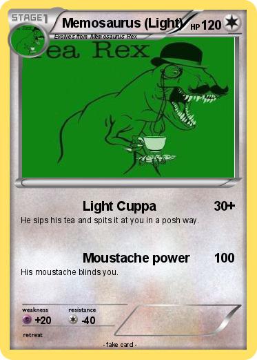 Pokemon Memosaurus (Light)