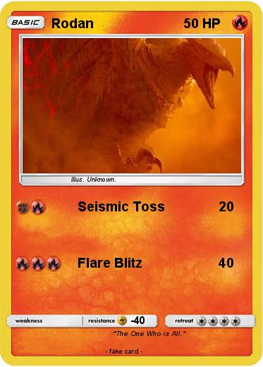 Pokemon Rodan