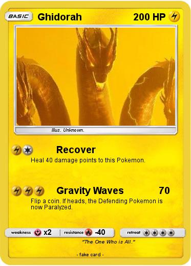 Pokemon Ghidorah