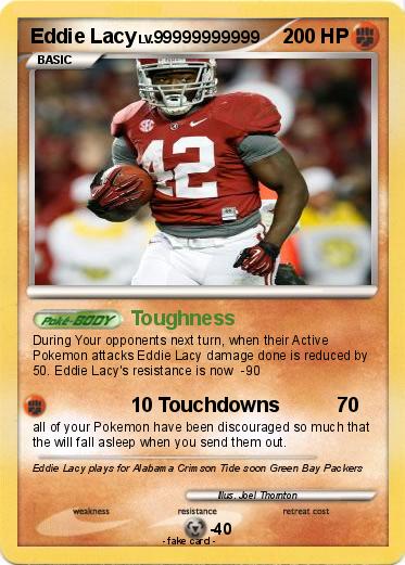Pokemon Eddie Lacy