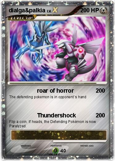 Pokemon dialga&palkia