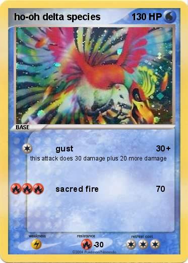 Pokemon ho-oh delta species