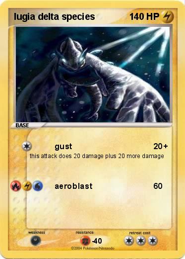 Pokemon lugia delta species