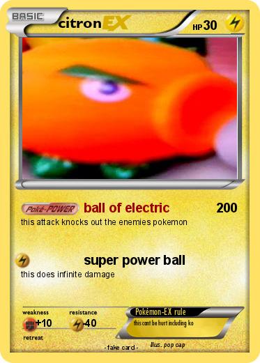 Pokemon citron