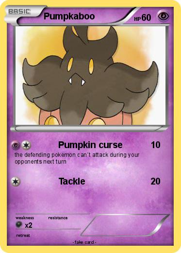 Pokemon Pumpkaboo