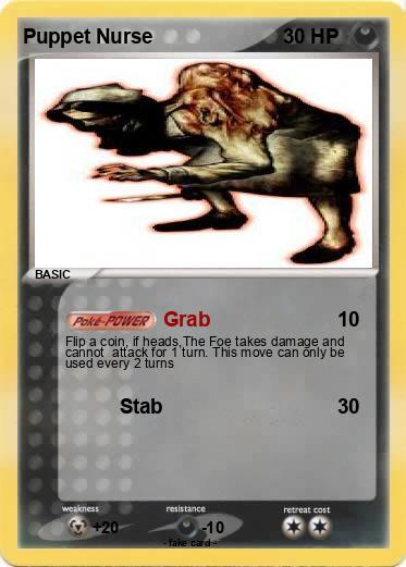 Pokemon Puppet Nurse