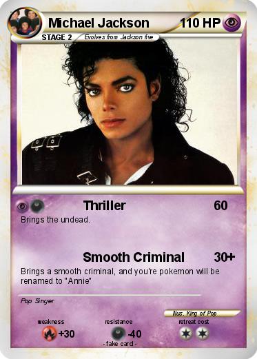 Pokemon Michael Jackson