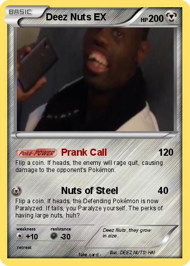 Pokemon Deez Nuts EX