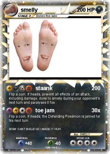 Pokemon smelly