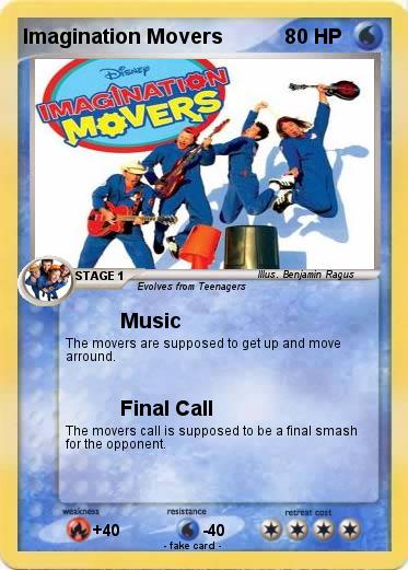 Pokemon Imagination Movers