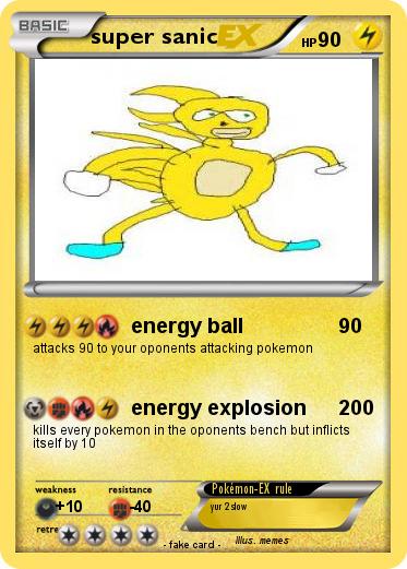 Pokemon super sanic