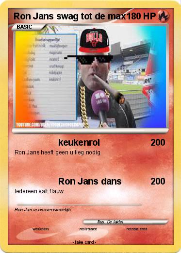 Pokemon Ron Jans swag tot de max