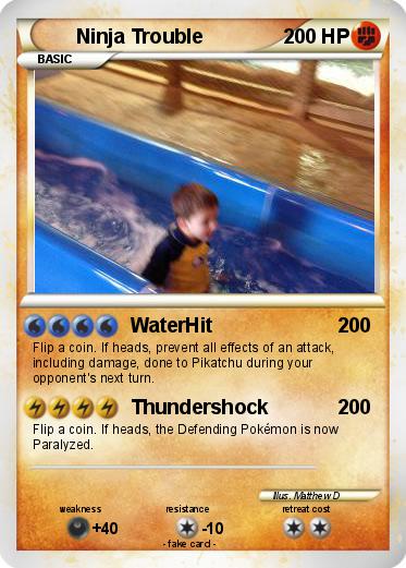 Pokemon Ninja Trouble