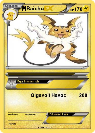 Pokemon Raichu