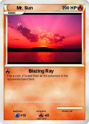 Pokemon Mr. Sun