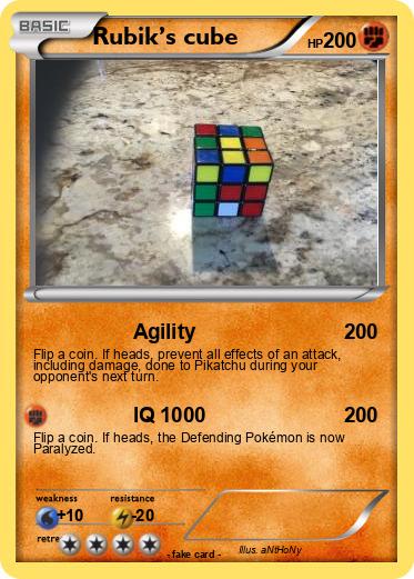 Pokemon Rubik’s cube