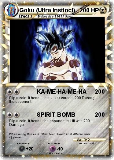 Pokemon Goku (Ultra Instinct)