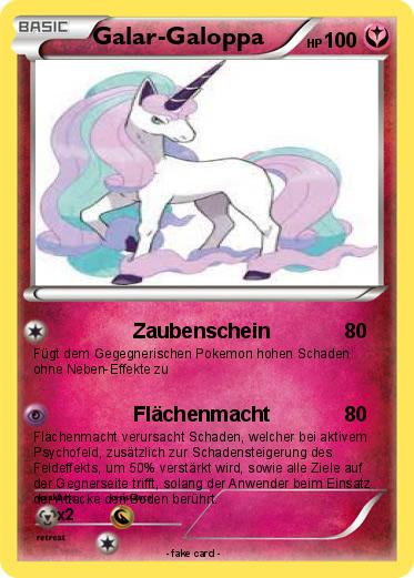 Pokemon Galar-Galoppa