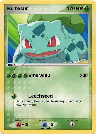 Pokemon Bulbasur