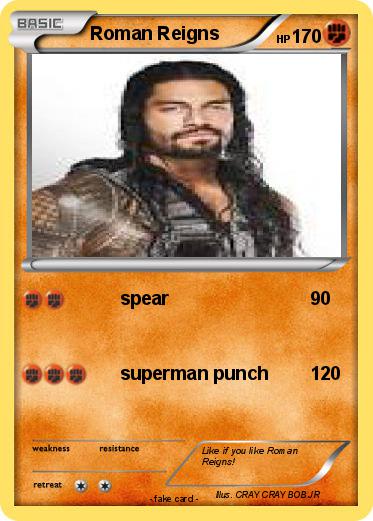Pokemon Roman Reigns