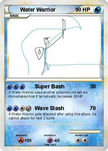 Pokemon Water Warrior