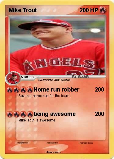 Pokemon Mike Trout