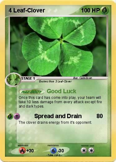 Pokemon 4 Leaf-Clover