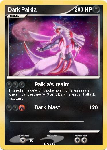 Pokemon Dark Palkia